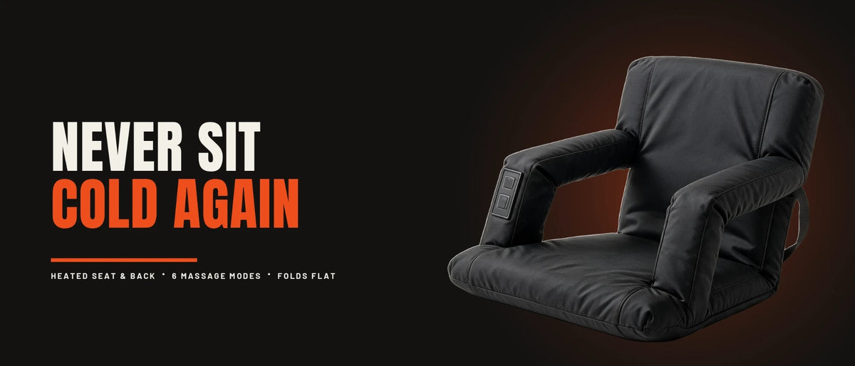 Never sit cold again — BlindWarm heated seat